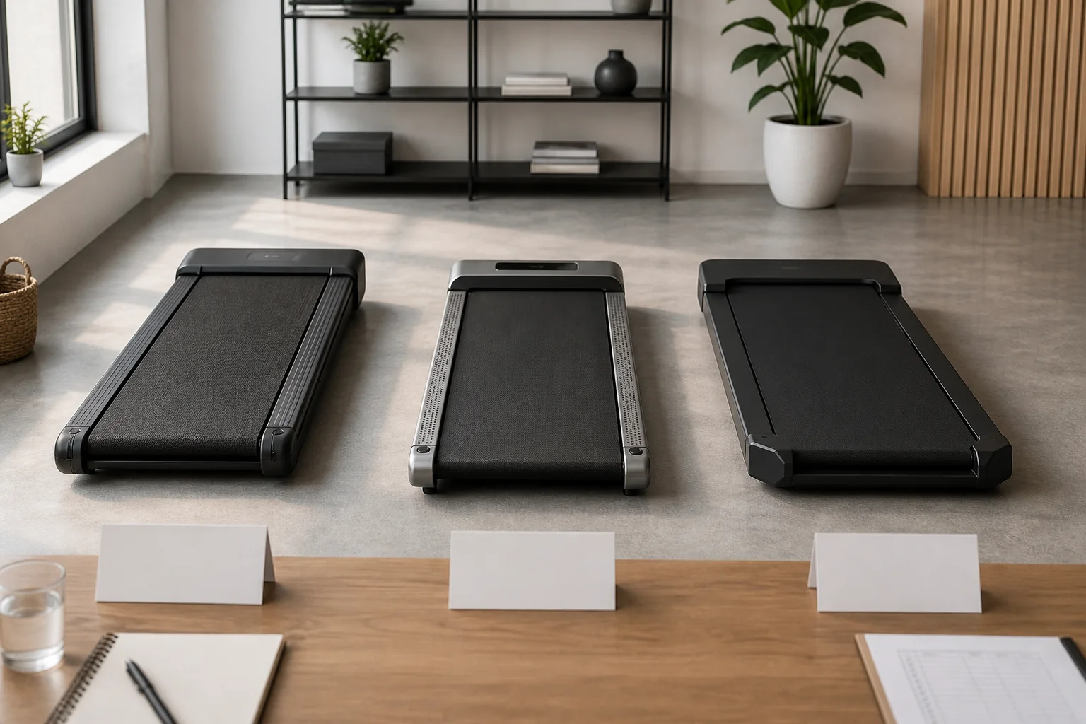 Walking pad equipment and setup illustrating Best Budget Walking Pads Under $300