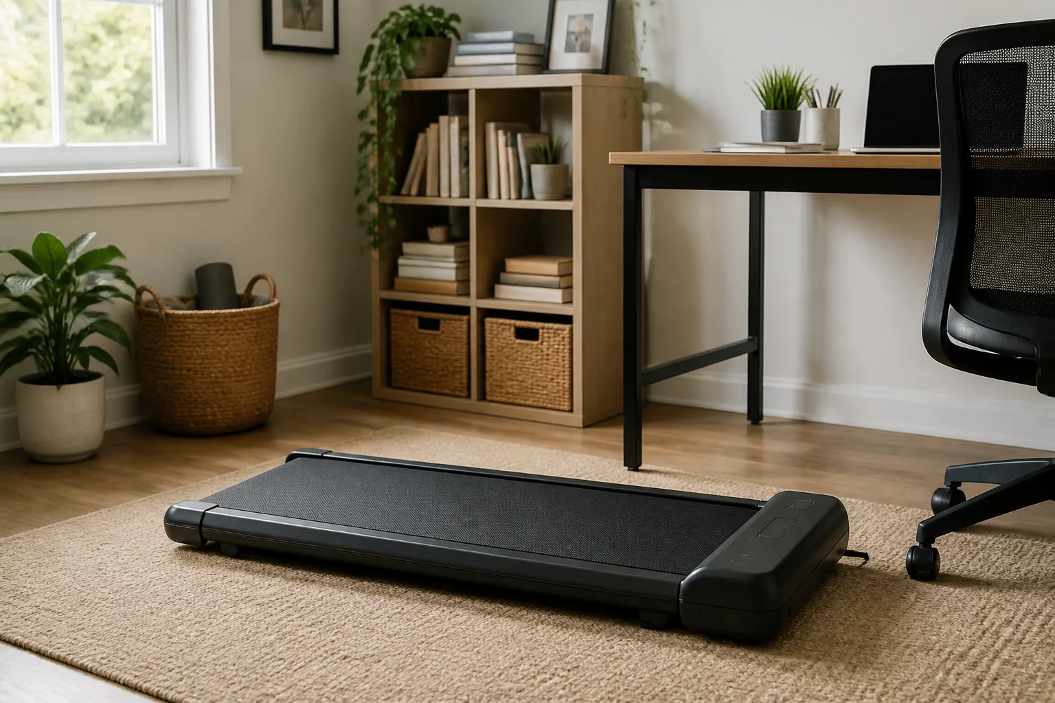 Walking pad equipment and setup illustrating Best Walking Pad Under $200
