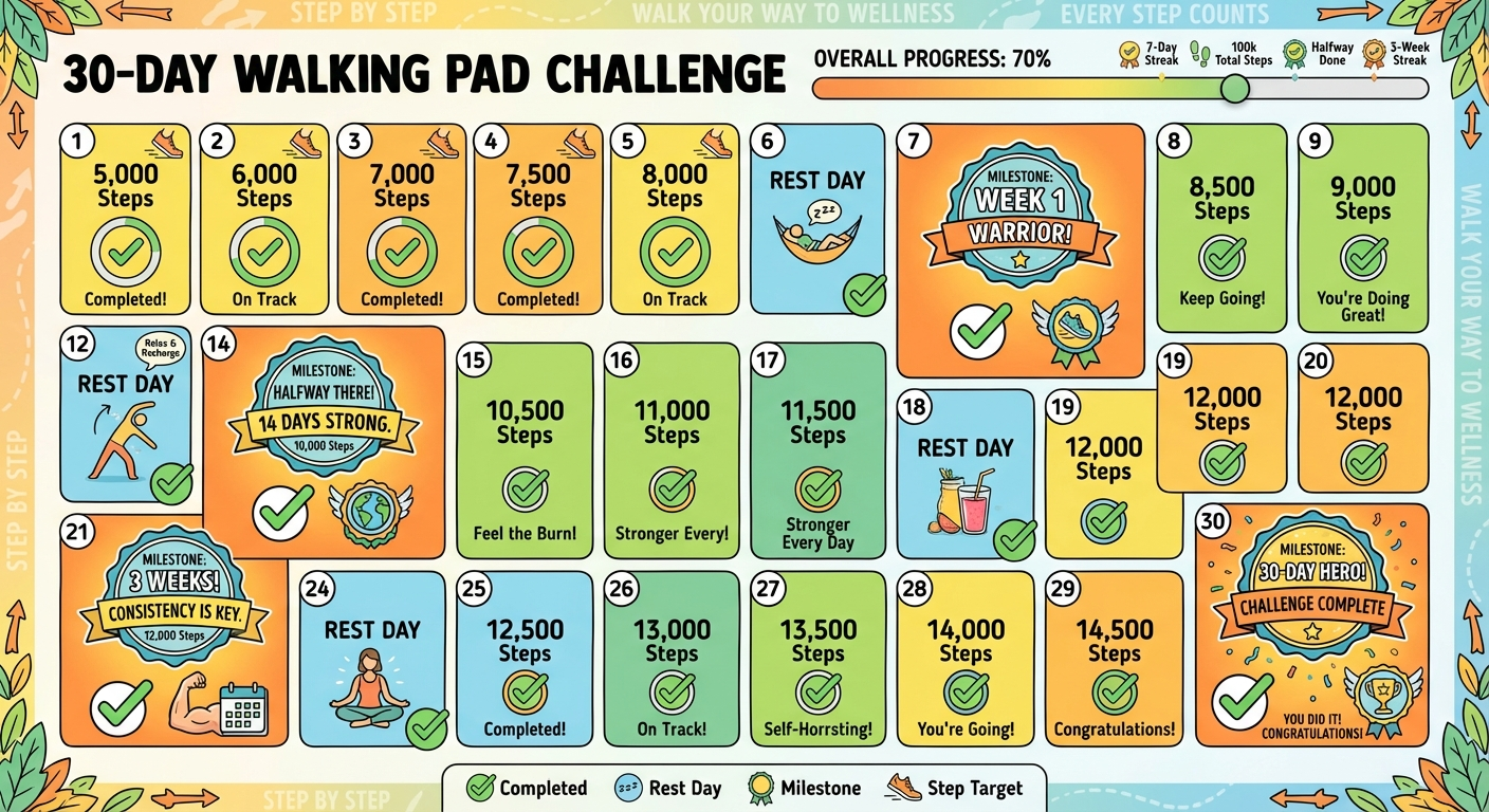 How to Stay Motivated Using a Walking Pad Daily